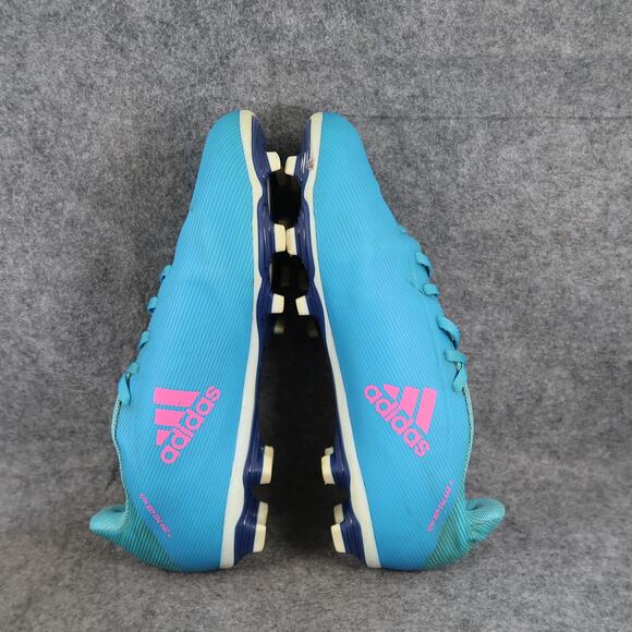 Adidas Cleats Shoes Mens 9 X Speedflow.4 FG Soccer Football Blue Pink Low Sport main image 5